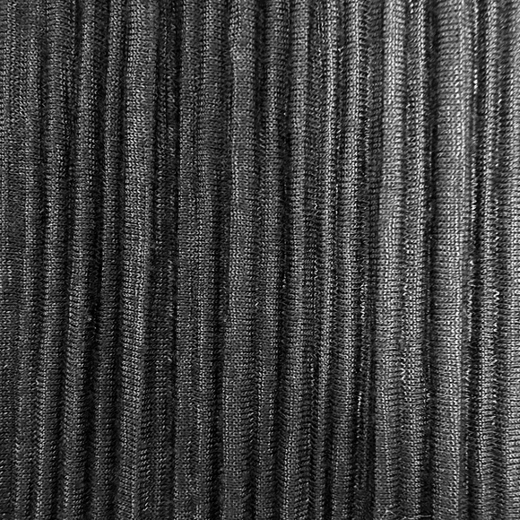 Plus Size XXL RW&CO. Black Textured Short Sleeve Top - Picture 4 of 6